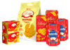  HỘP QUÀ TẶNG TẾT BELGI AN KHANG 764 g (HỘP MÀU VÀNG) 