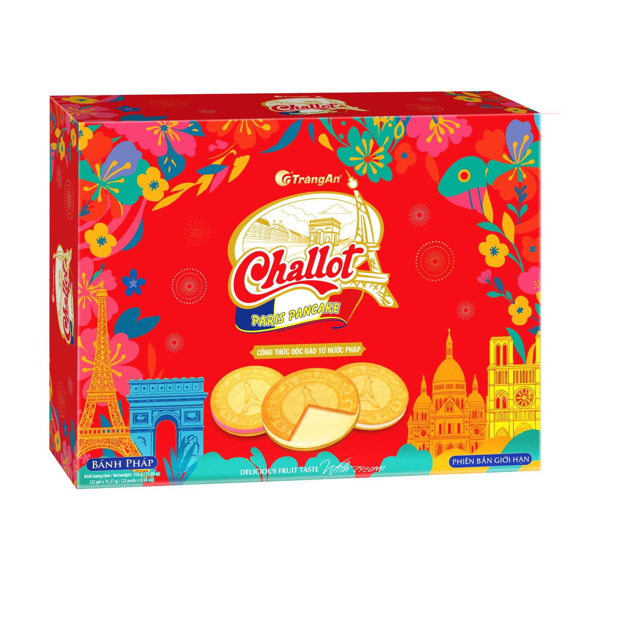  BÁNH PHÁP CHALLOT 336G (PHIÊN BẢN GIỚI HẠN TẾT 2026) - mẫu 1 