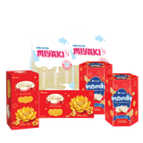  HỘP QUÀ TẶNG TẾT MIYAKI AN KHANG 674 g (HỘP MÀU ĐỎ) 