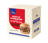  PIPPI - BÁNH MÌ HAMBURGER NHÂN BÒ ƯỚP TIÊU ĐEN 88g 