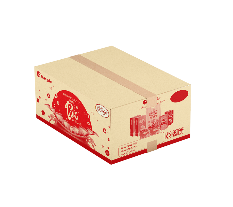 HỘP QUÀ TẶNG TẾT BELGI - PHÚC AN KHANG 764G (PHIÊN BẢN GIỚI HẠN TẾT 2026) 