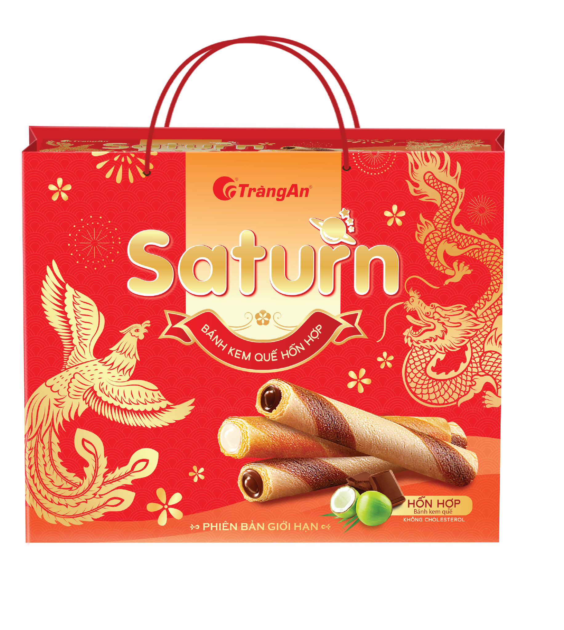  BÁNH KEM QUẾ HỖN HỢP SATURN 330G (PHIÊN BẢN GIỚI HẠN TẾT 2026) 