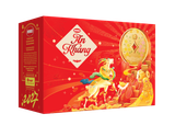  HỘP QUÀ TẶNG TẾT MIYAKI AN KHANG 674 g (HỘP MÀU ĐỎ) 