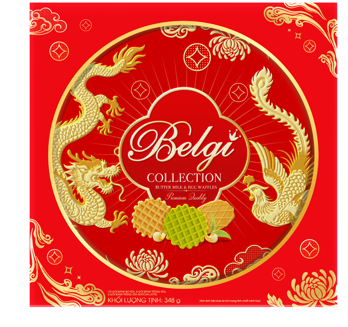  BELGI -  COLLECTION LONG PHỤNG 348g 