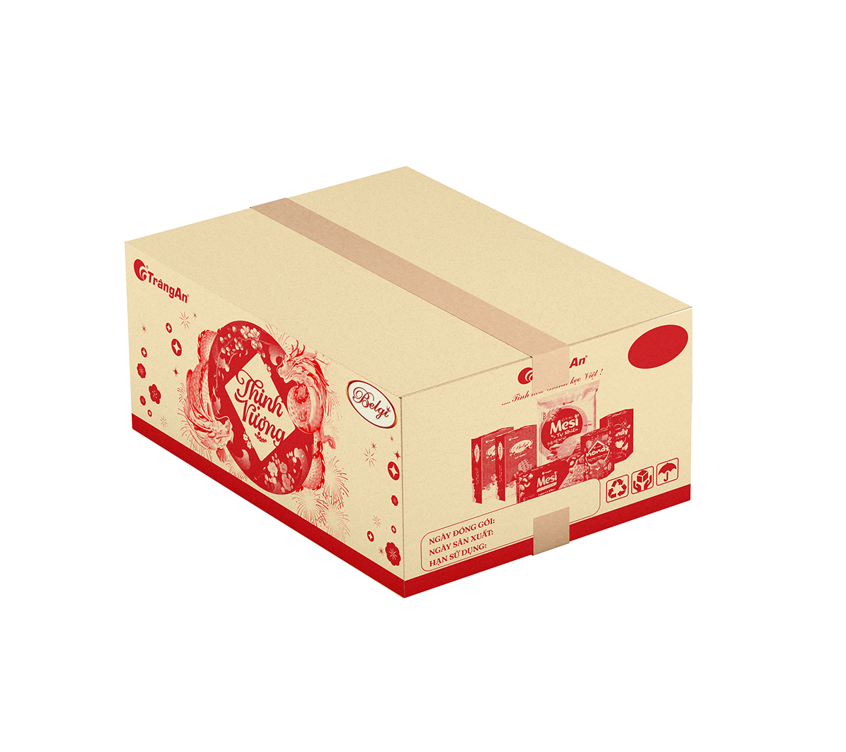  HỘP QUÀ TẶNG TẾT TRÀNG AN - THỊNH VƯỢNG 665G (PHIÊN BẢN GIỚI HẠN TẾT 2026) 