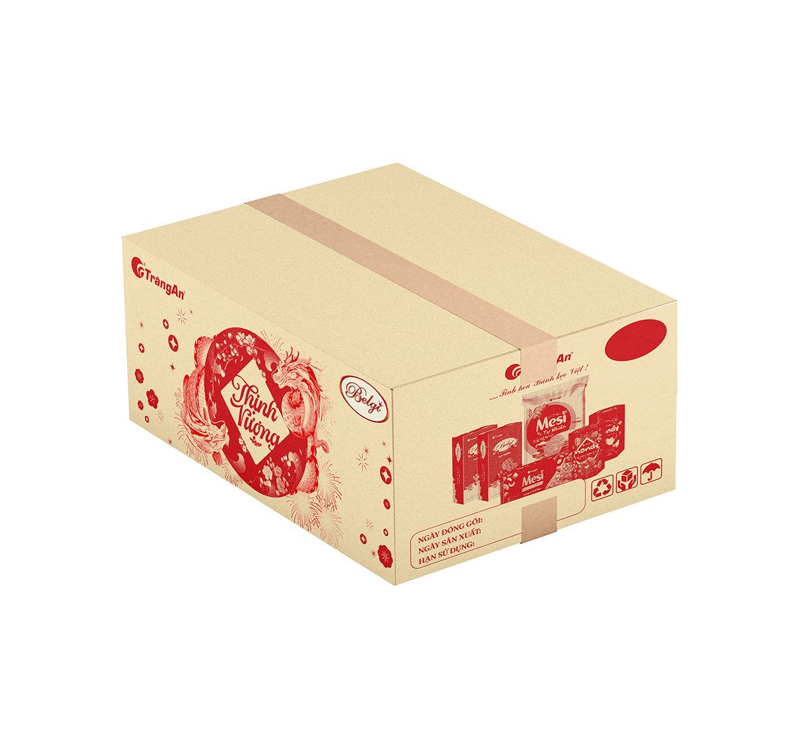  HỘP QUÀ TẶNG TẾT BELGI - THỊNH VƯỢNG 764G (PHIÊN BẢN GIỚI HẠN TẾT 2026) 