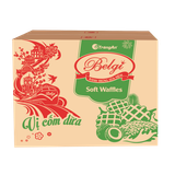  BÁNH BELGI TRỨNG SỮA MỀM VỊ CỐM DỪA 322G (PHIÊN BẢN GIỚI HẠN TẾT 2026) 