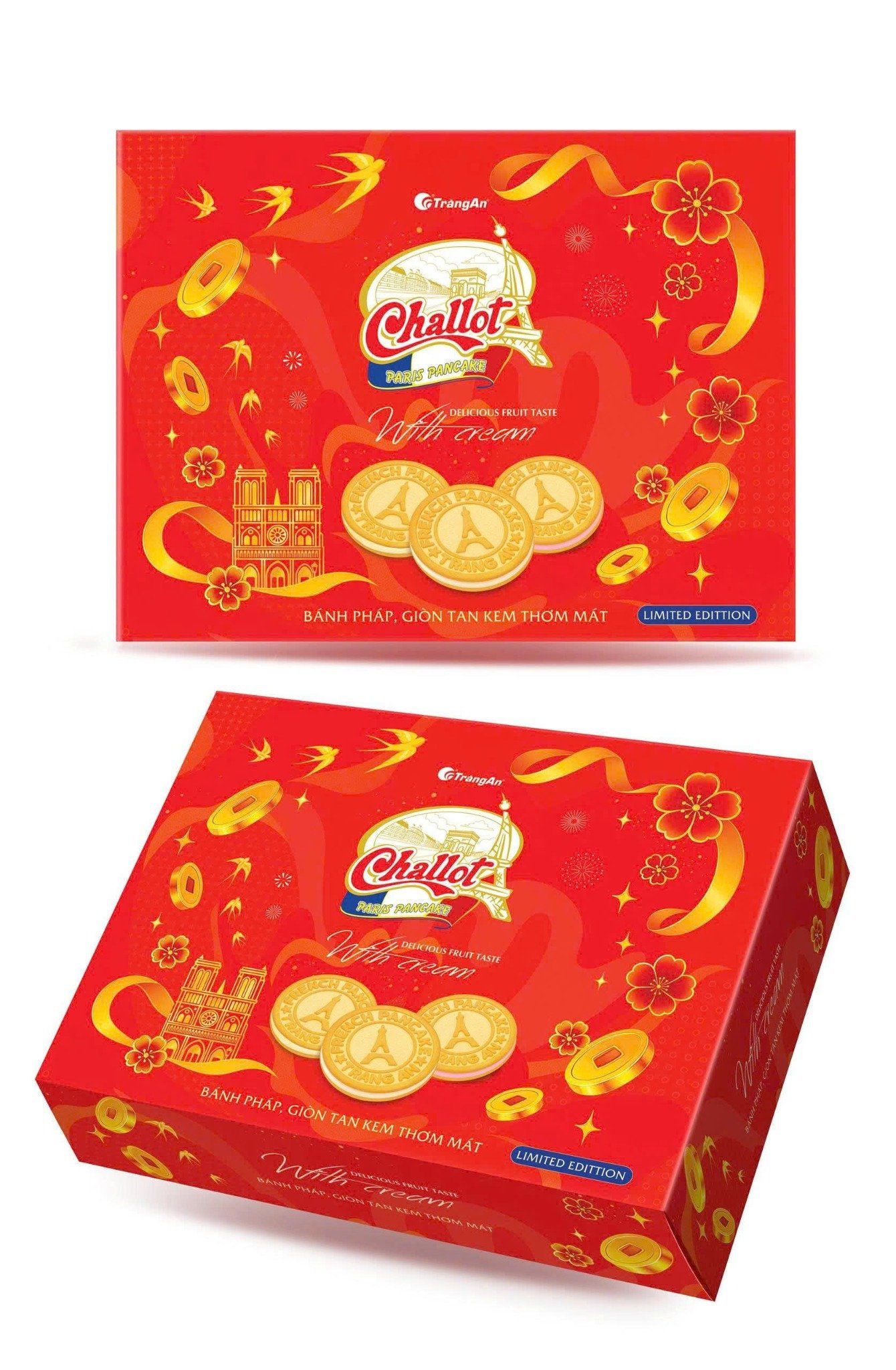  BÁNH PHÁP CHALLOT 336G (PHIÊN BẢN GIỚI HẠN TẾT 2026) - mẫu 2 