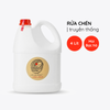 Rửa chén Truyền thống 4 lít, Mùi Bạc hà, Refill tiết kiệm