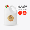 Lau đa năng Sạch tuốt Truyền thống 4 lít, Mùi quế, Refill tiết kiệm