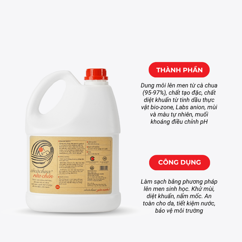 Rửa chén Truyền thống 4 lít, Mùi Bạc hà, Refill tiết kiệm 