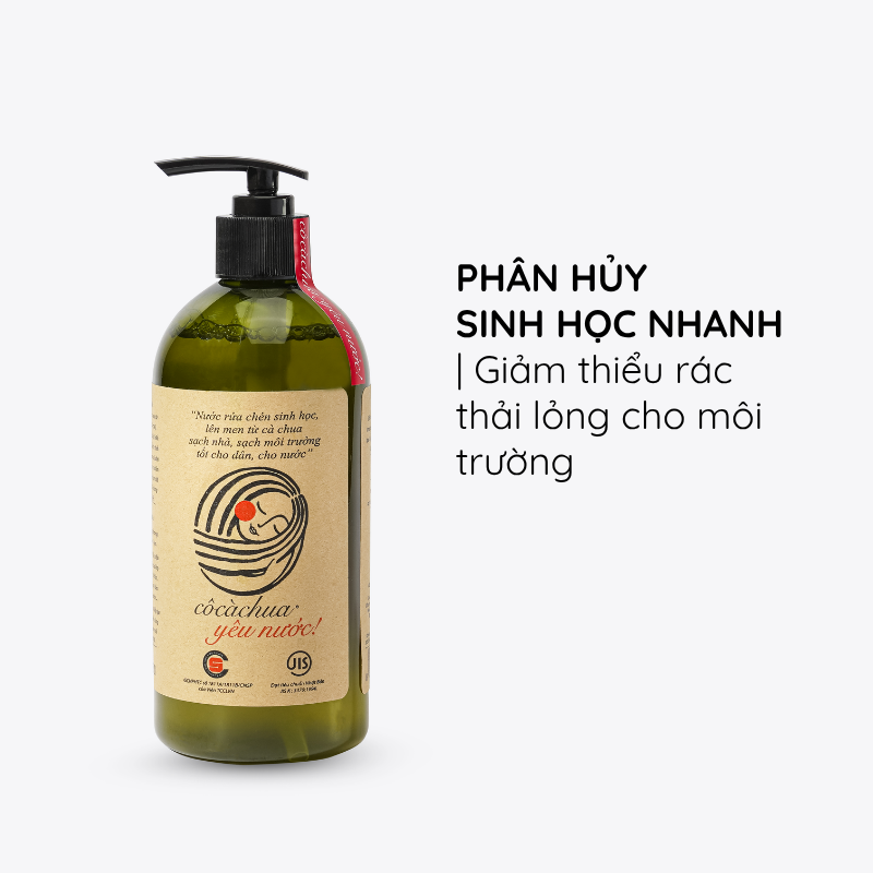  Rửa chén Truyền thống 500ml, Mùi bạc hà 