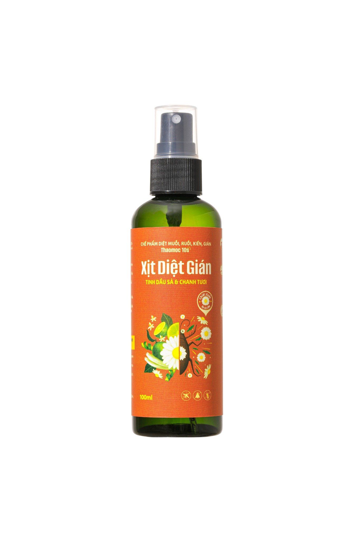  Xịt Kiến Gián Thảo Mộc 10S 100ml Thế Hệ Mới 