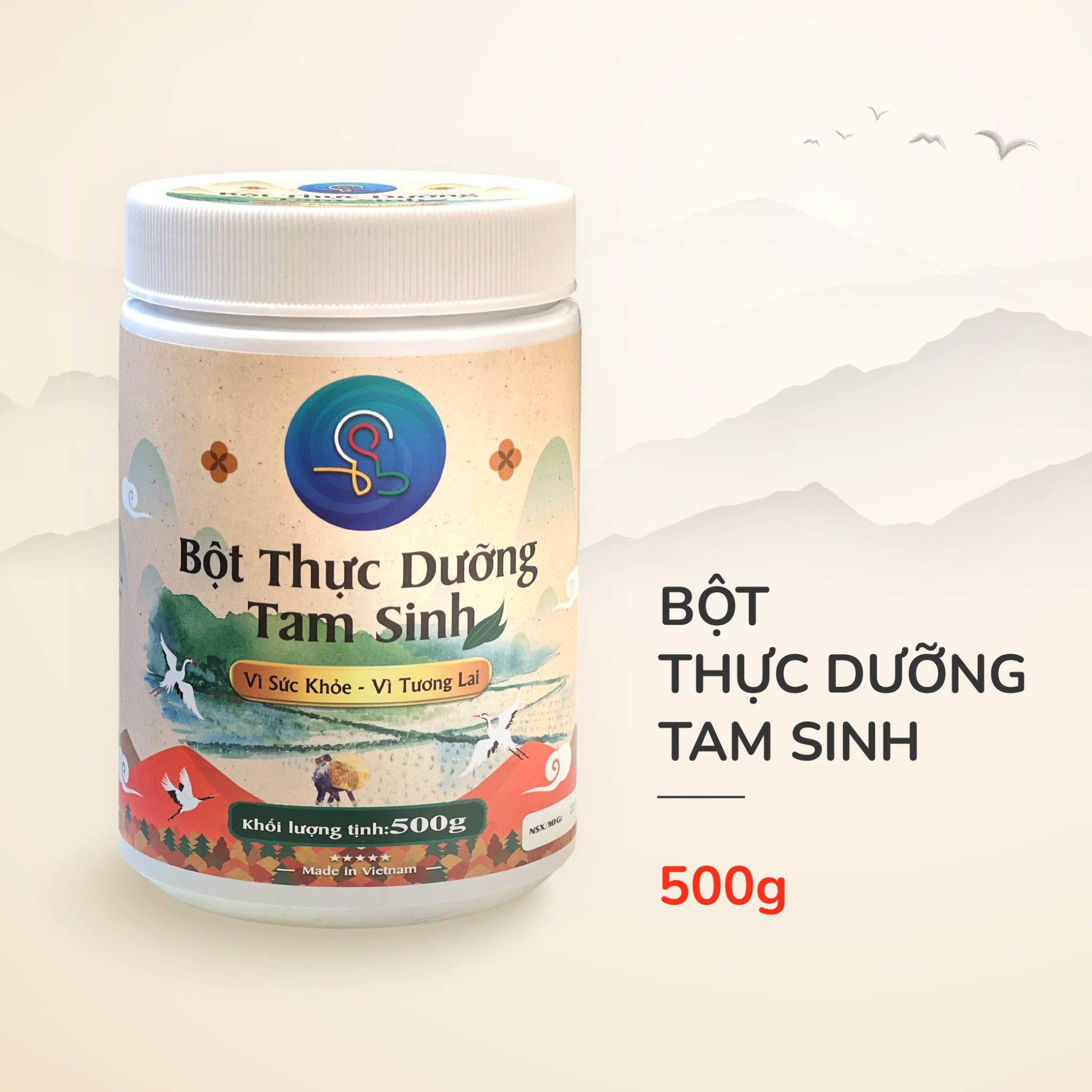  Bột thực dưỡng Tam sinh 500g 
