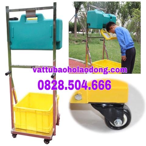 Bình rửa mắt khẩn di động 35L