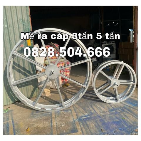 BÀNH XẢ CÁP 3 TẤN 5 TẤN