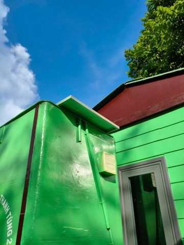 Nhà lắp ráp nhựa tái chế