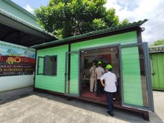 Nhà lắp ráp nhựa tái chế