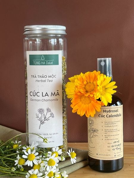  Combo Trà Thảo Mộc và Hydrosol Dưỡng Da 