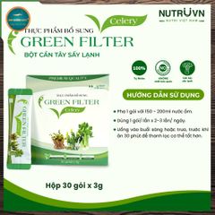 TPBS Green Filter Bột cần tây sấy lạnh Hỗ trợ chống oxi hoá, cung cấp chất xơ (hộp 30 gói)