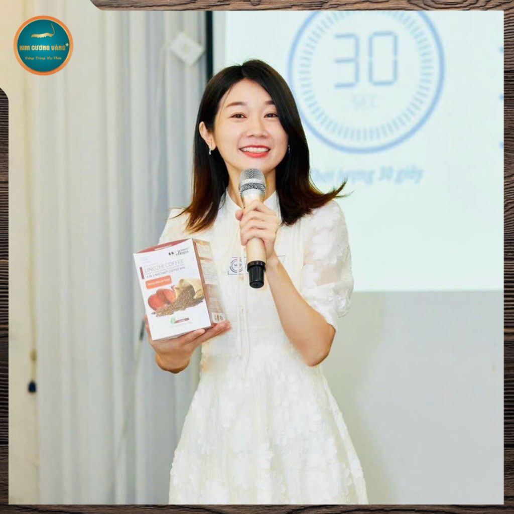 CÀ PHÊ LINH CHI SỮA (hộp 20 gói)