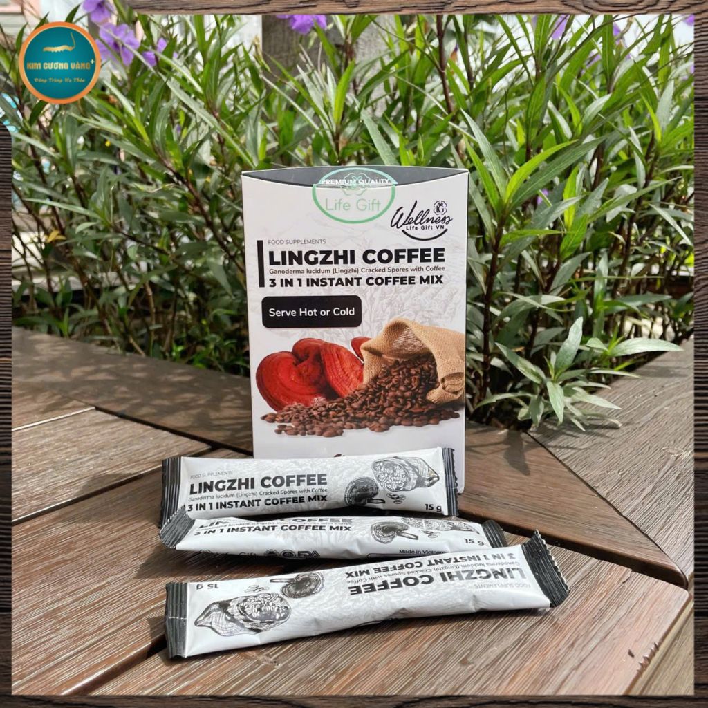 CÀ PHÊ LINH CHI ĐEN (hộp 20 gói)