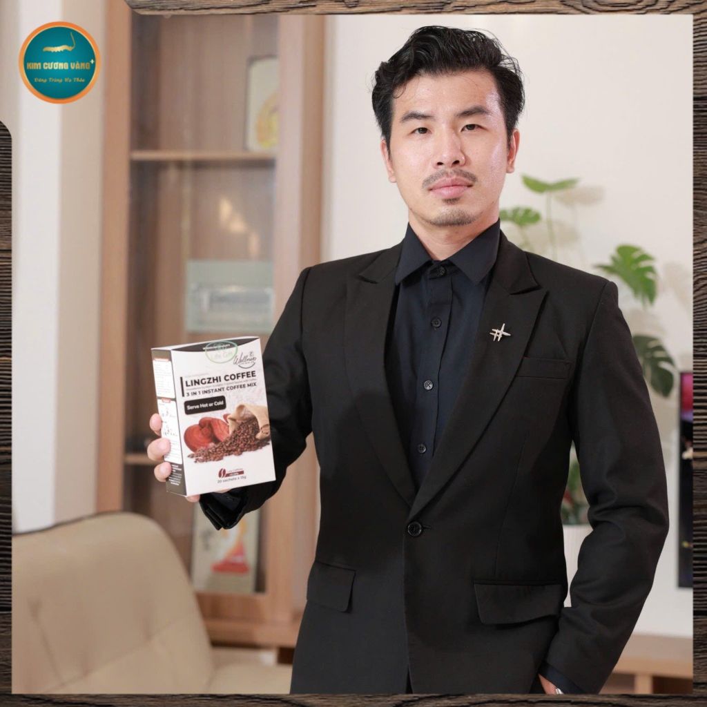 CÀ PHÊ LINH CHI ĐEN (hộp 20 gói)