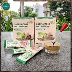 CÀ PHÊ COLLAGEN VỊ DỪA (hộp 20 gói)