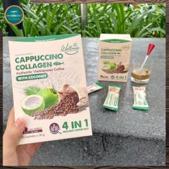 CÀ PHÊ COLLAGEN VỊ DỪA (hộp 20 gói)