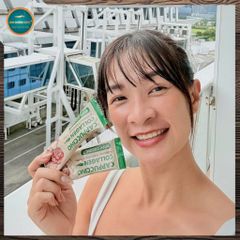 CÀ PHÊ COLLAGEN VỊ DỪA (hộp 20 gói)