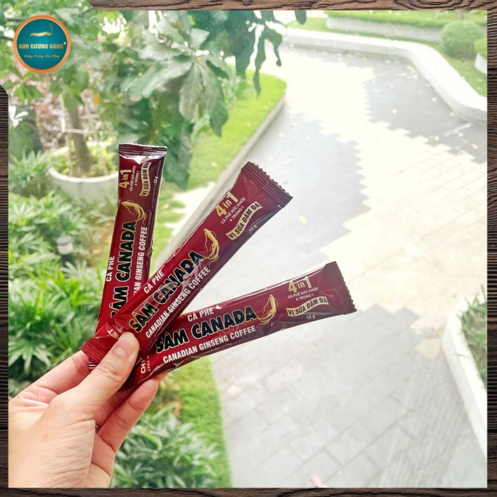 CÀ PHÊ SÂM CANADA (hộp 30 gói)