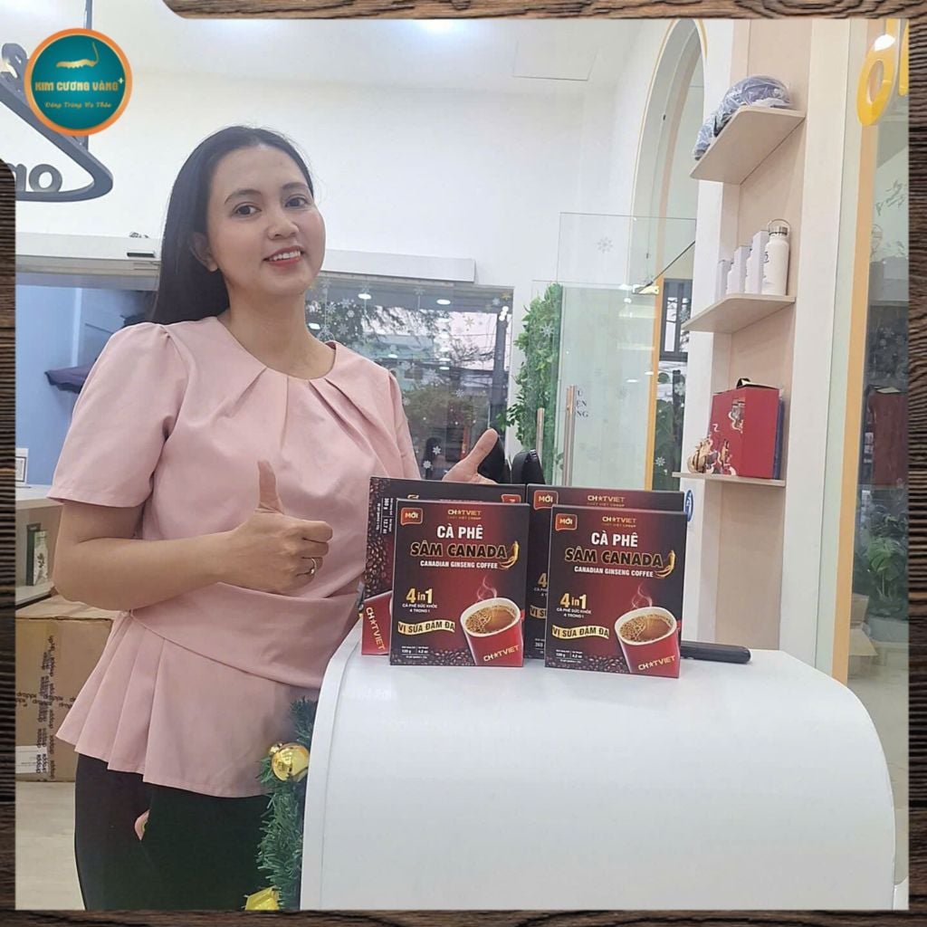 CÀ PHÊ SÂM CANADA (hộp 30 gói)