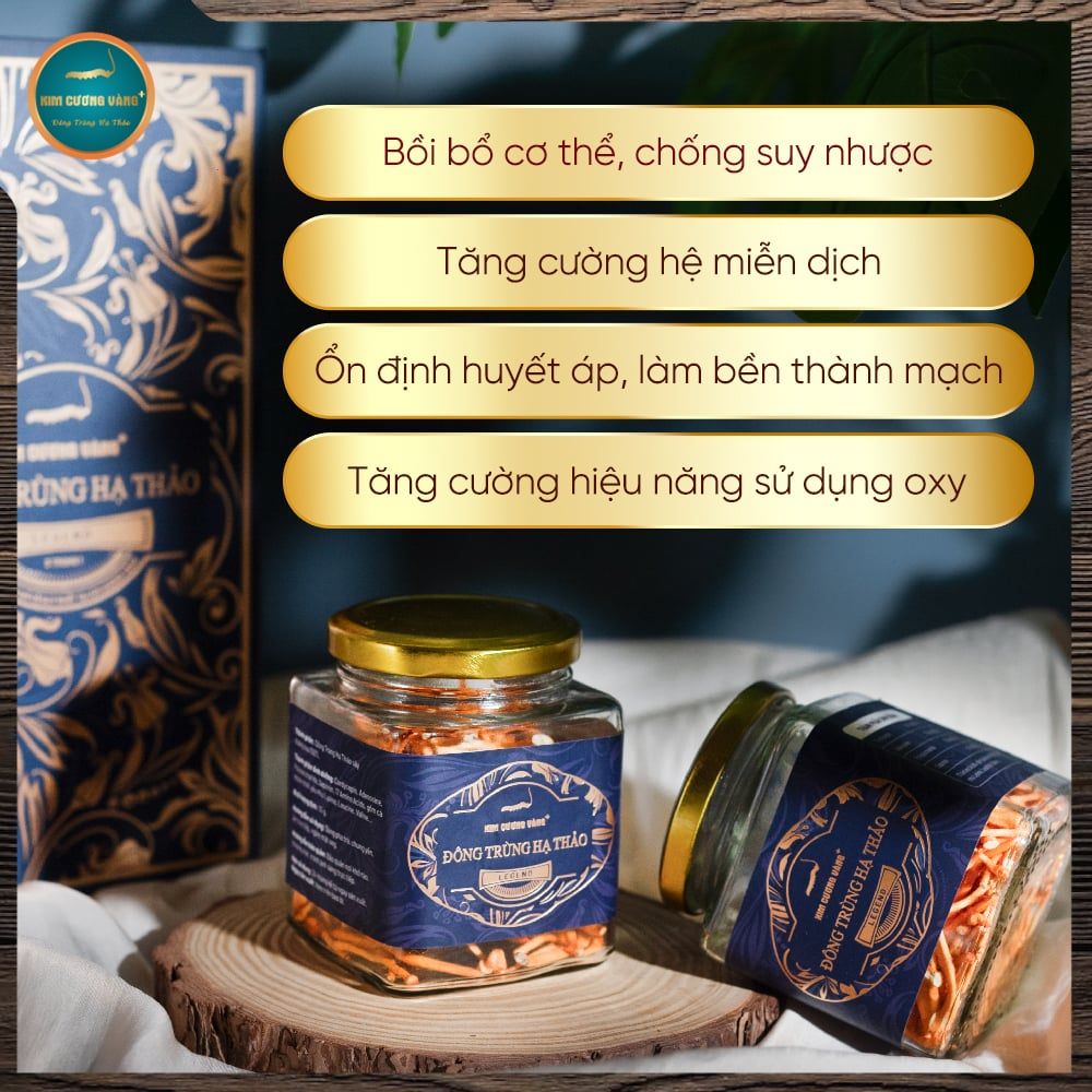 ĐÔNG TRÙNG HẠ THẢO LEGEND KIM CƯƠNG VÀNG