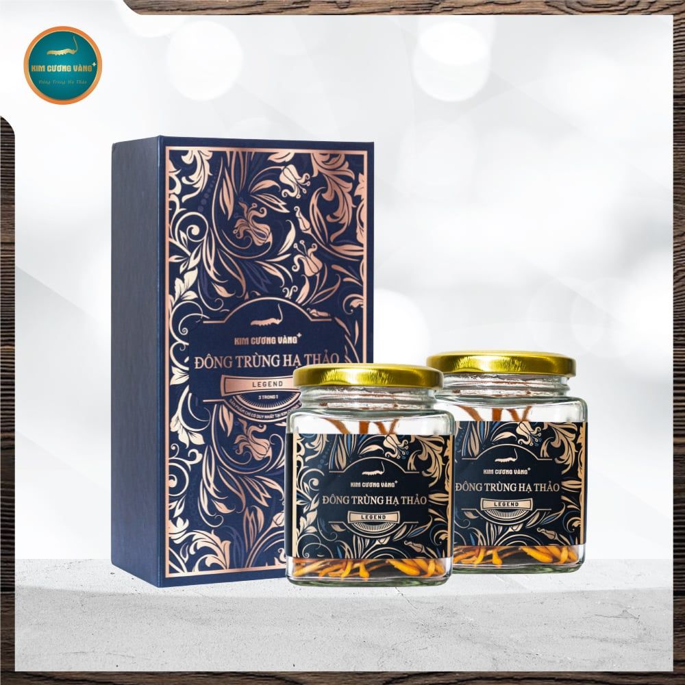 ĐÔNG TRÙNG HẠ THẢO LEGEND KIM CƯƠNG VÀNG