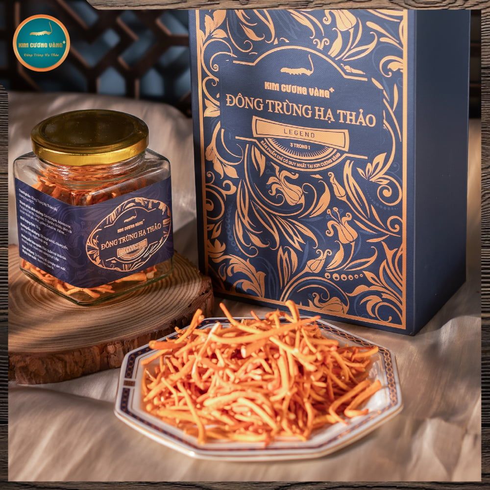 ĐÔNG TRÙNG HẠ THẢO LEGEND KIM CƯƠNG VÀNG