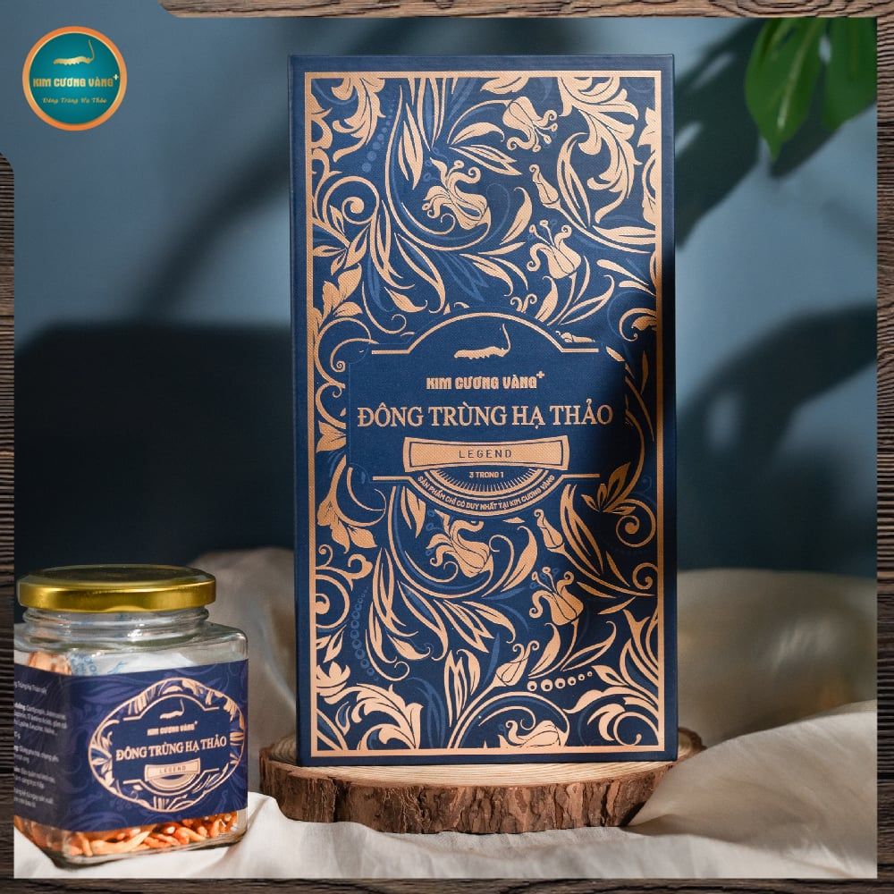 ĐÔNG TRÙNG HẠ THẢO LEGEND KIM CƯƠNG VÀNG