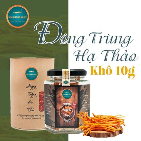 Đông Trùng Hạ Thảo Khô (Hộp Giấy 10g)
