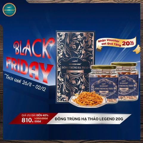 ĐÔNG TRÙNG HẠ THẢO LEGEND KIM CƯƠNG VÀNG