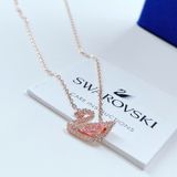  Dây Đeo Cổ, Dây Chuyền Swarovski Dazzling Swan necklace Swan, Pink, Rose gold-tone plated 5469989 