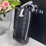  Túi Cầm Tay Cluch Coach Small Travel Kit In Signature Canvas CAR15 