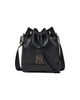 Túi Đeo Chéo MLB Argyle Monogram New York Yankees Bucket Bag 7ACRMD65N-50BKS Đen