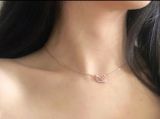  Dây Đeo Cổ, Dây Chuyền Swarovski Dazzling Swan necklace Swan, Pink, Rose gold-tone plated 5469989 