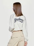  Áo Khoác Gió MLB Women's Sporty Varsity Windbreaker New York Yankees 3FWJV0154-50CRD 