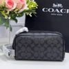 Túi Cầm Tay Cluch Coach Small Travel Kit In Signature Canvas CAR15