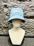  Mũ Bucket MLB Unisex Cursive Lettering Denim Bucket Hat New York Yankees 3AHTVD14N-50BLL - Xanh Nhạt 