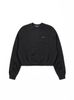 Áo Sweat BADBLOOD Minimal Logo Heavyweight Sweatshirt - Black - w-sweatshirt22-003