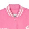  Áo Khoác Bomber MLB Women's Wool Crop Varsity Jacket A5 3FJPV0141-50PKS - Hồng 