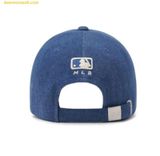  Mũ Lưỡi Trai MLB Varsity Culsive Lettering Denim Unstructured Ball Cap New York Yankees Indigo 3ACPVD14N-50INS 