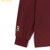  Áo Sweater MLB Sportive Varsity Woven to Man Boston Red Sox Sweatshirt 3AMTV0544-43BDS Màu Đỏ 