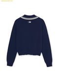  Áo Half-Zip MLB Women's Sportive Varsity Half-Zip Sweater New York Yankees (L.Navy) 3FKPV0344-50NYL 